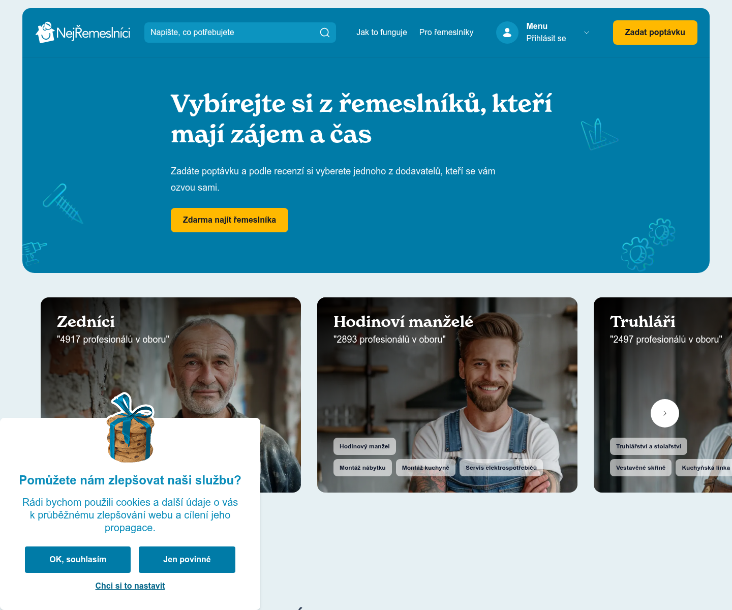 NejŘemeslníci главная